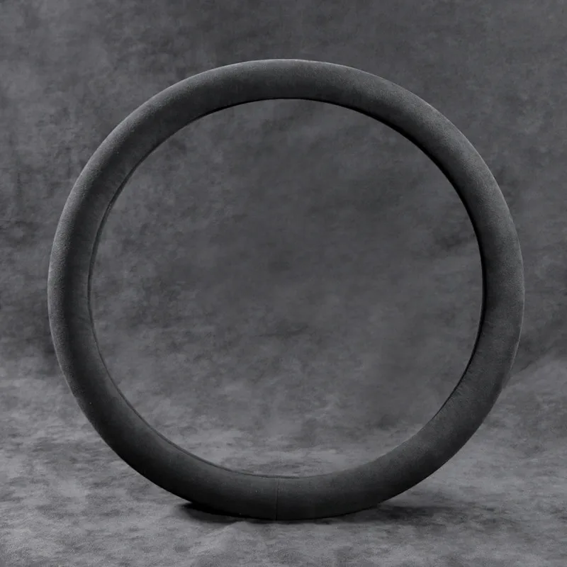 For Volvo S40 S60 S80 S90 black suede Alcantara universal steering