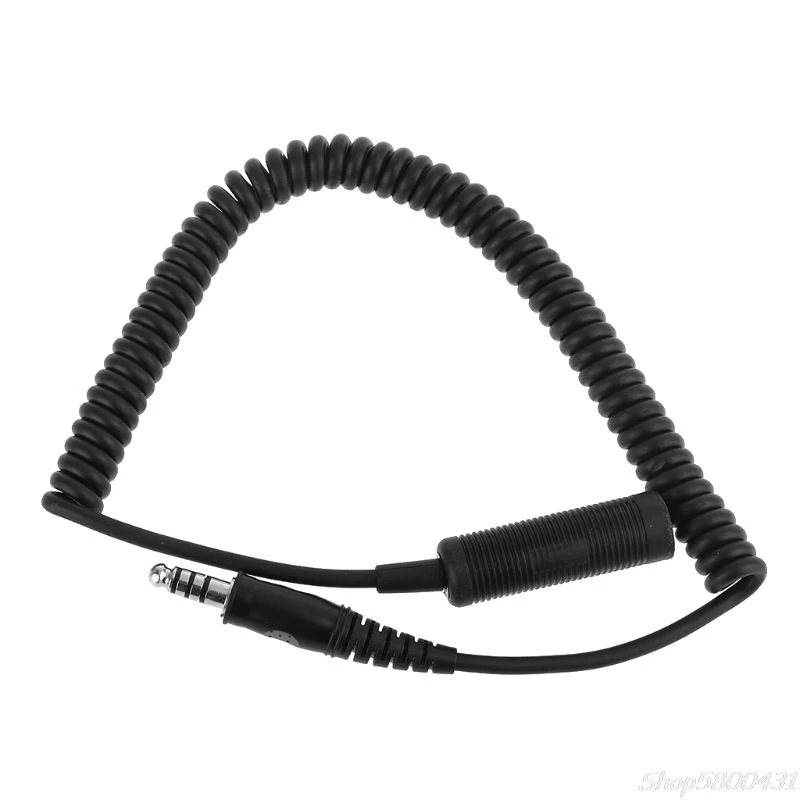 U 92A U to U 174 U Helicopter Military Headphone Extension Line for Helicopter Military Internal Computer Cables O23 20 Dropship