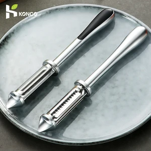 Konco Fruit and Vegetable Peeler,Kitchen Accessories,Alloy Sharp Peeler Potato Carrot Grater Peeler Kitchen Gadget