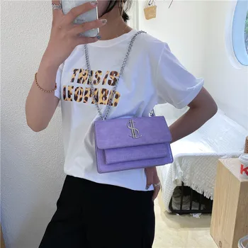 

Luxury Fashion Small Square Bags for Women Classic Chain Shoulder Messenger Bags Solid Color Crossbody Bags Channels Handbags