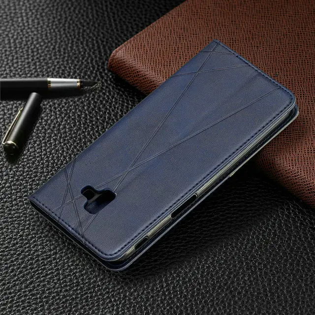Роскошный кожаный кошелек для Coque samsung J6Plus Чехол samsung J6 Plus чехол флип для samsung Galaxy J4 Plus чехол J 4 J4+ J6