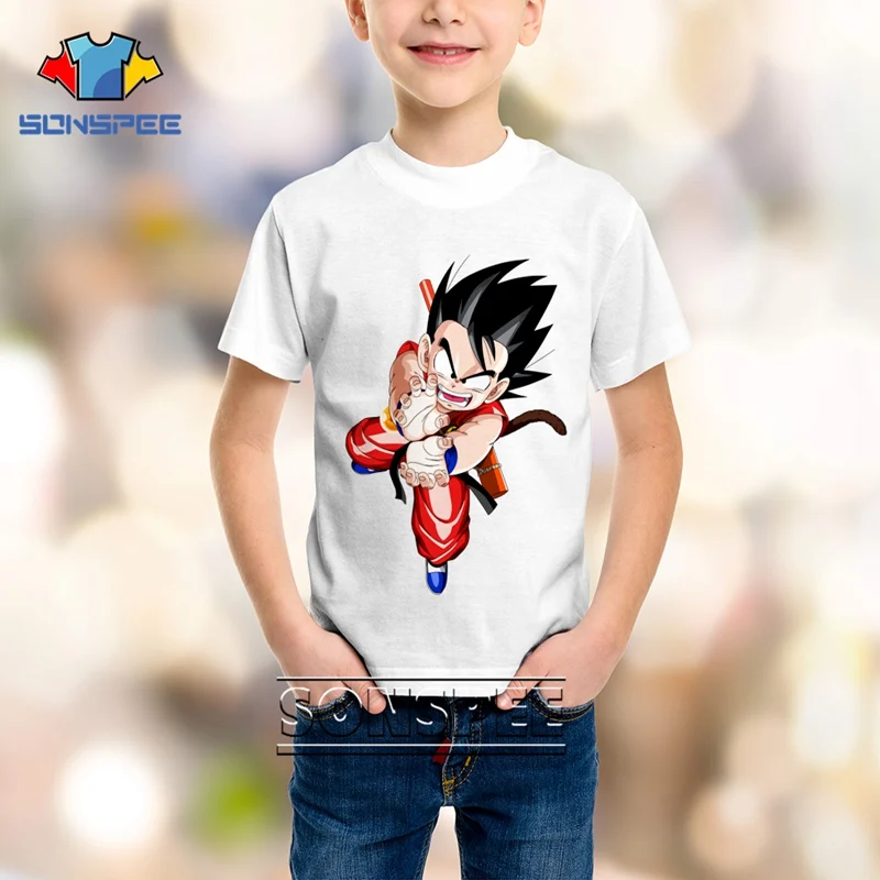 Футболка с 3d принтом для мужчин, wo men, Аниме футболки с принтом «Жемчуг дракона z goku», Детские рубашки в стиле Харадзюку детская футболка модная футболка с короткими рукавами - Цвет: 14