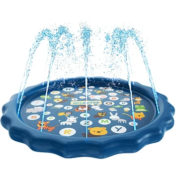 

Summer Kids Spray Water Cushion 170CM Play Water Mat PVC Tub Swiming Pool Lawn Games Pad Sprinkler Play Toys
