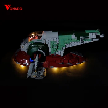

Led Light Set Compatible For Lego 75060 Star Wars UCS Slave No.1 05037 Building Blocks Bricks Toys (only light+Battery box)