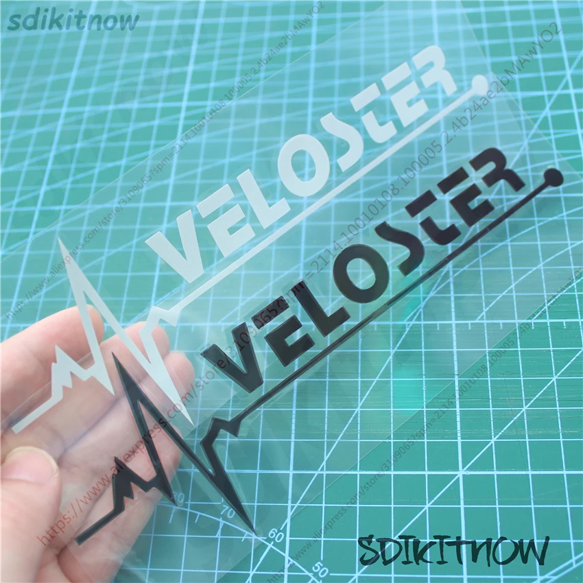 2024 Nuovo 1Pc Heart Car Decal Sticker Styling Windows Decorazione Della Porta Per Accessori Hyundai Veloster