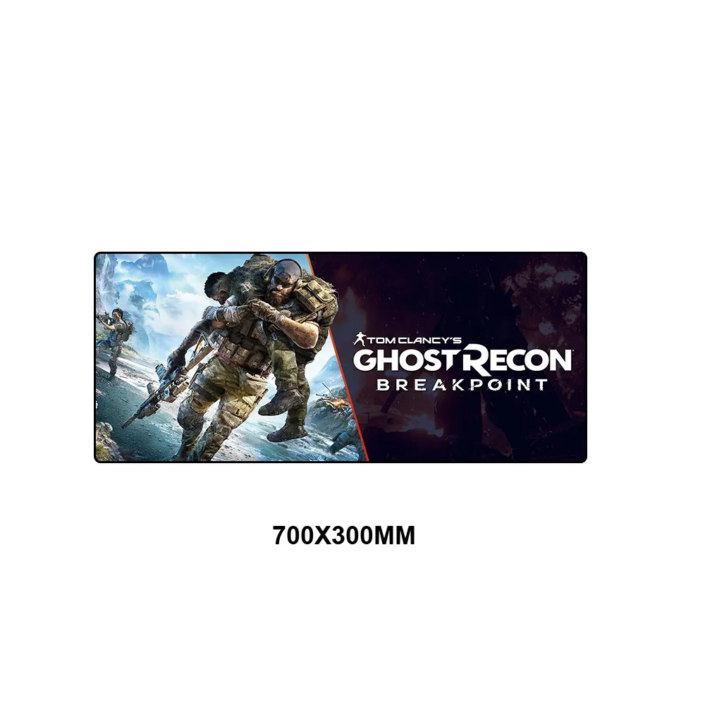 Большой коврик для мыши Ghost Recon, комфортный коврик для мыши, игровой коврик для мыши, резиновый компьютерный коврик, компьютерные аксессуары, игровой коврик для CS: GO - Цвет: HXLS-011