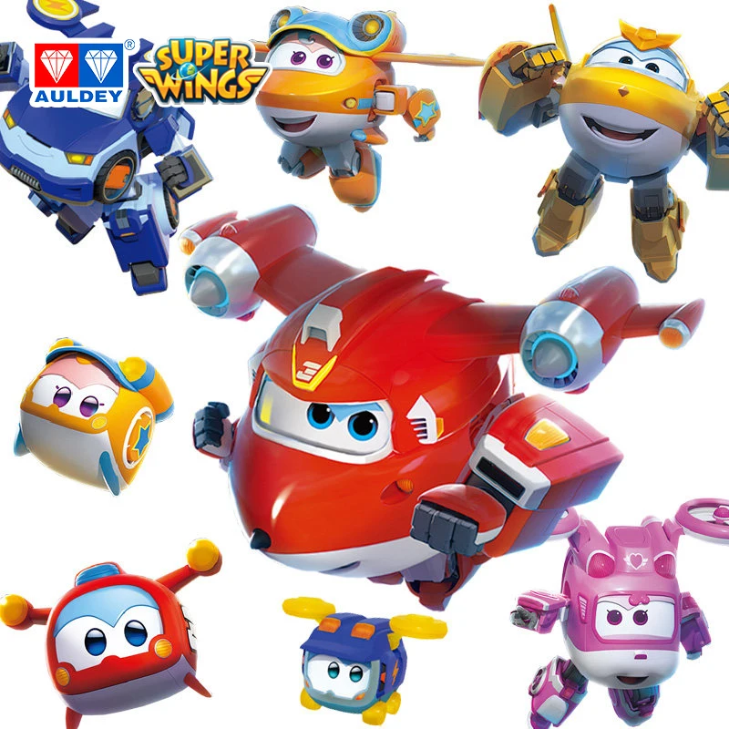 Экшн фигурки AULDEY Super Wings новинка золотистый мальчик/SUNNY/лев трансформирующая
