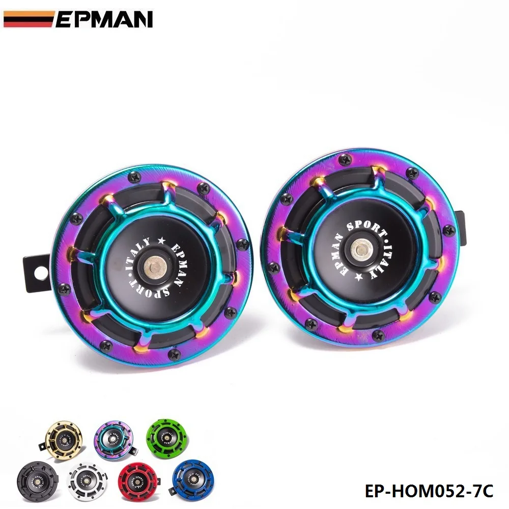 1Pair 12V 110DB Universal Grille Mount Twin Super Tone Electric Car Horn For BMW Audi VW For Honda Car EP-HOM052