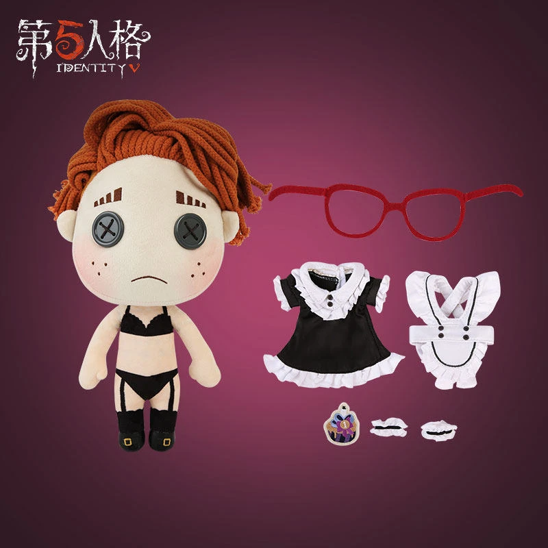 Anime Game Identity V Survivalist Lucky Diy Change Set Cosplay Maid Dress Set Plush Stuffed Outfit Doll Cushion Throw Pillow Toy Mascot Aliexpress