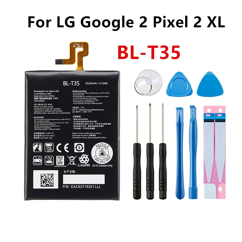 

Аккумулятор для LG Google2 Google 2 Pixel 2 XL Pixel2 BL T35 BLT35