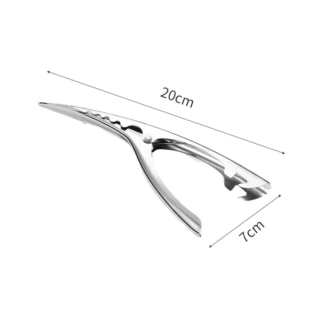 Stainless Steel Shrimp Peeler Prawn Shrimp Deveiner Fishing Knife Lobster Shell Remover Peel Device Kitchen Seafood Tools