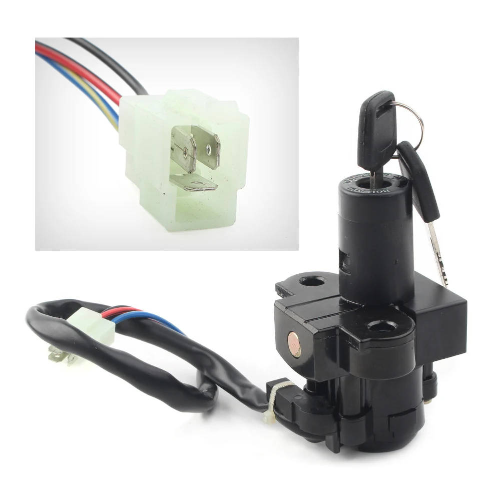

Motorcycle Ignition Switch Kit Assembly with 2 Keys For Honda XRV750 Africa Twin 1993 1994 1995 1996 1997 1998 1999 2000