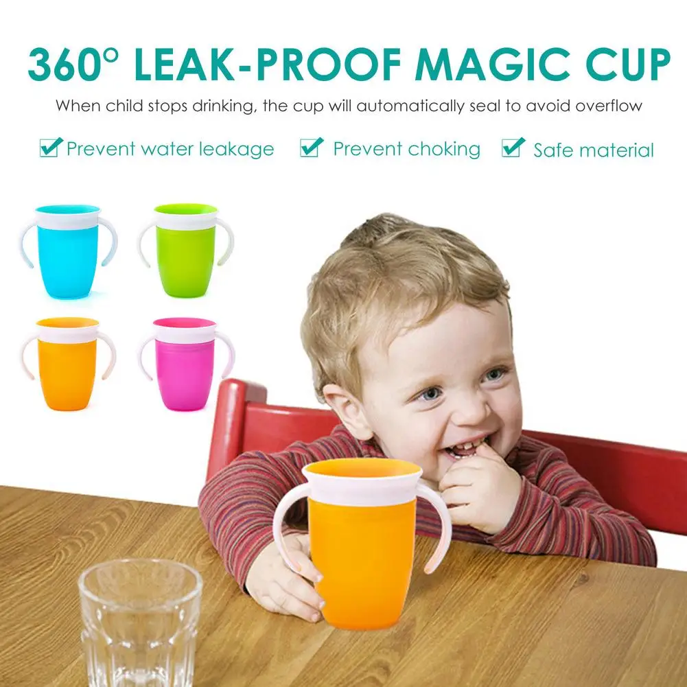 

Baby Drinking Cups Leak-proof And Waterproof Cups Magic Cups Leak-proof Cups Baby Children Drinking Cups Learn To Drink Cups