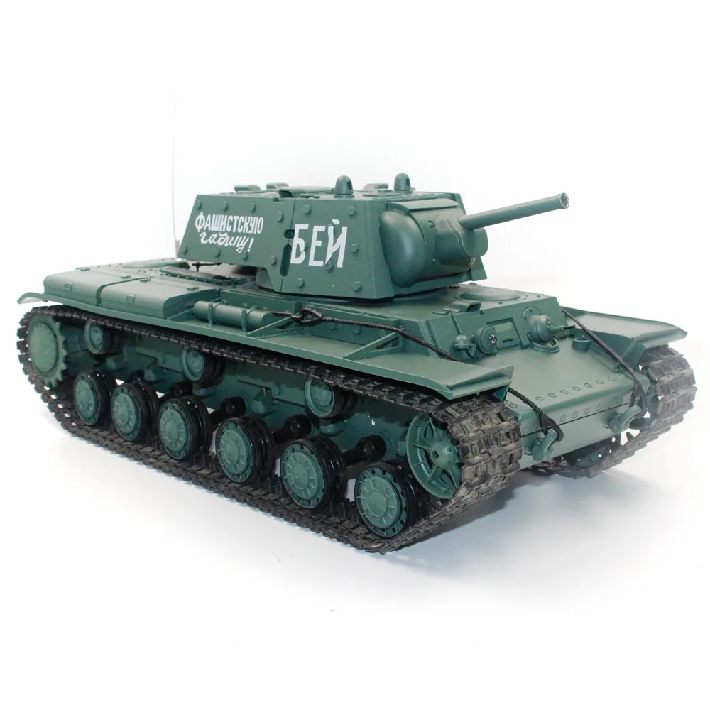

HL 3878-1 1: 16 Soviet Union KV-1 Additional Armor Remote Control Tank Model Sound CHILDREN'S Toy Model