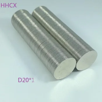 

50pcs/lot Disk magnet 20x1 N38 Magnet 20*1 Magnets 20 x1 for speaker