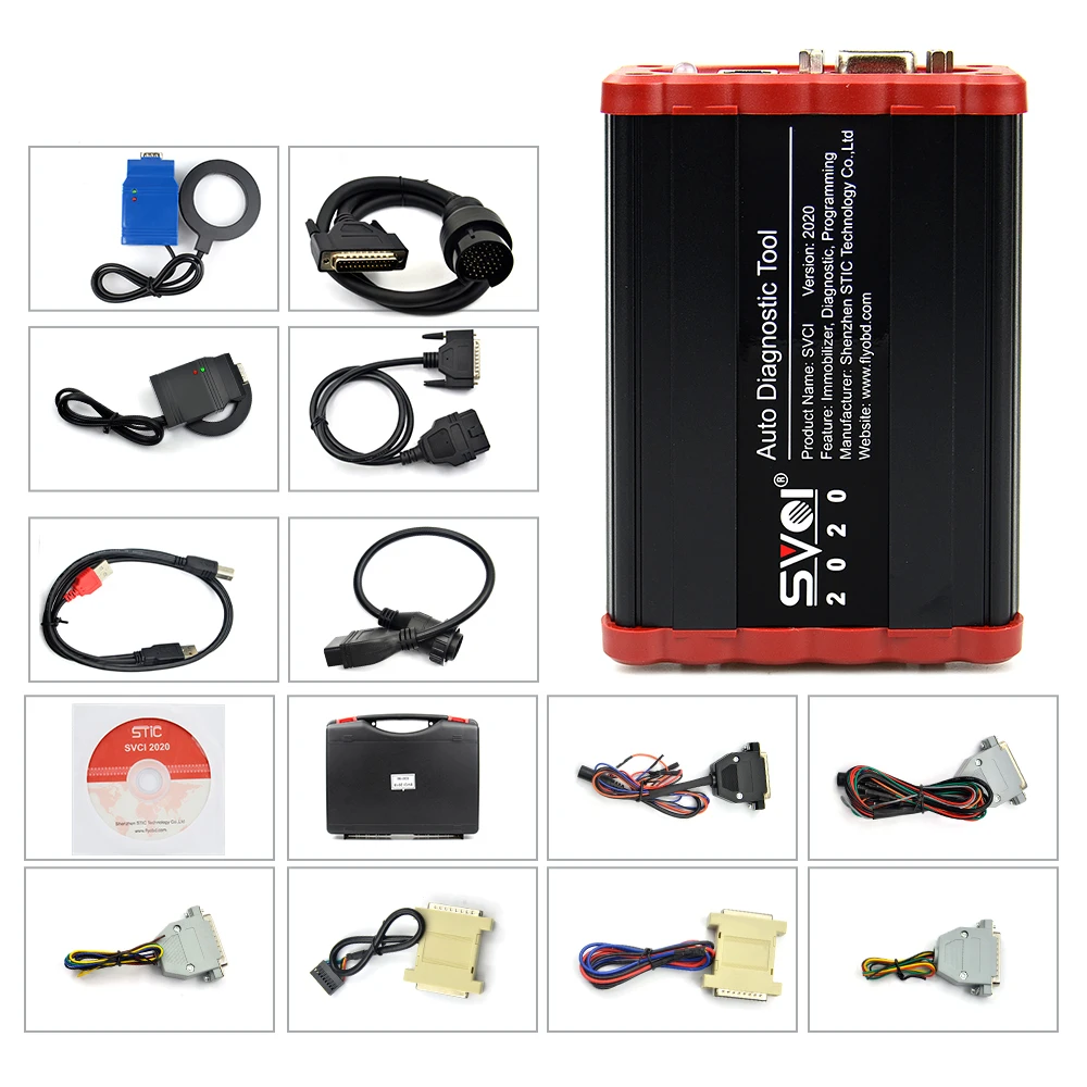 FVDI SVCI OBD2 ключевой программист SVCI функция VVDI2 V2015 V2014 SVCI без ограничений Fvdi abrites commander для обновления vag - Цвет: SVCI 2020