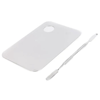 

High Quality Pro Stainless Steel Cosmetic Makeup Palette Spatula Tool