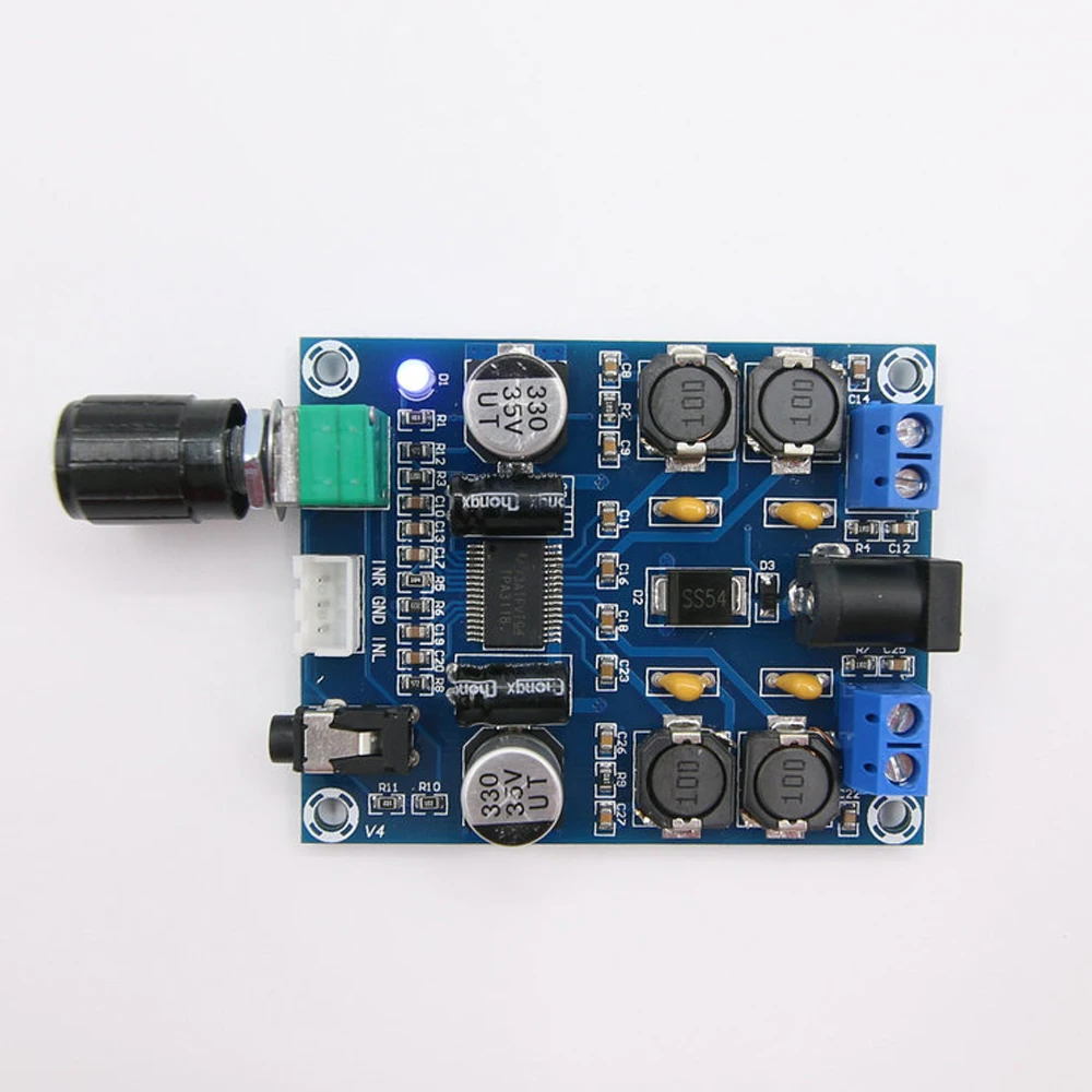 YJ51 TPA3118D2 45 Вт* 2 Цифровой усилитель плата Amplificador Двухканальный аудио усилитель плата модуль для 4-8ohm динамик усилитель