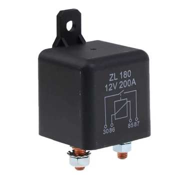 

4Pin Over 200A 12V Dual Battery Isolator Relay Start On/Off Car Power Switch