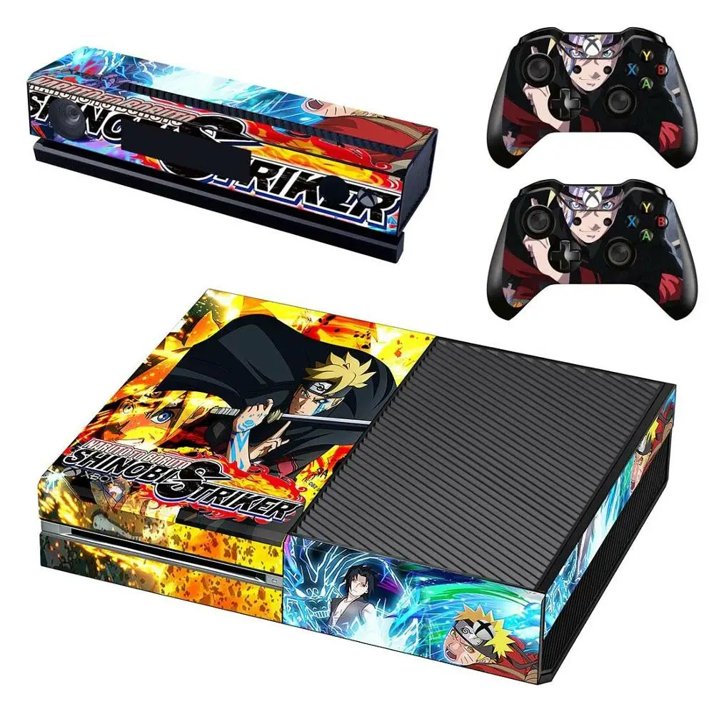 Наклейки для xbox one s Naruto to Boruto Shinobi Striker для xbox one консоль Kinect два контроллера