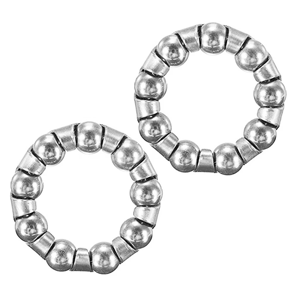 Bike Ball Bearing Retainer Replacement 1/4" x 9 Balls Repair Accessories for MTB Bicycle Crank 5Pcs bicycle ball bearing