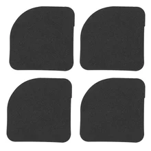 4 шт./компл. стиральная машина анти-вибрационная колодка коврик для ног мебели встроенный холодильник ударостойкие полки ящика