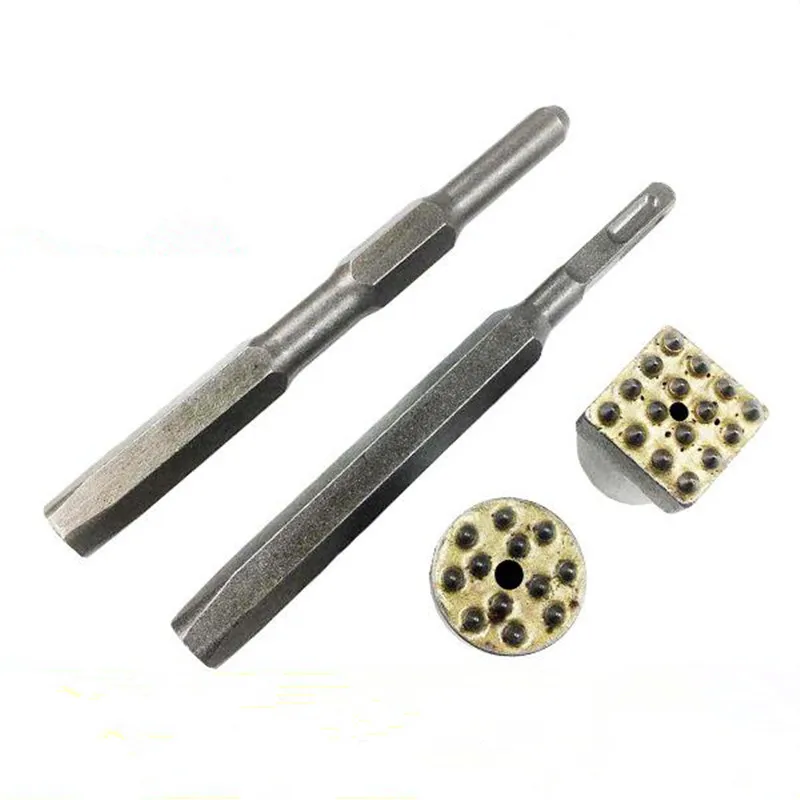 

Electric Pick Flower Hammer Gouge Flat Chisel Electric Hammer Drill Bit Stone Slab Concrete Viaduct Wall Cement Pavement Chisel