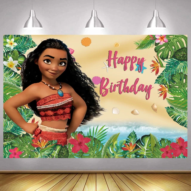 Fantasia de princesa moana para meninas, roupas de festa para crianças  vaiana com colar e peruca - AliExpress