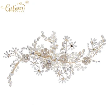 

Fancy Boho Hair Clips Flower Barrette Women Headpiece Pearl Hair Accessories Wedding Bridal Hair Clip