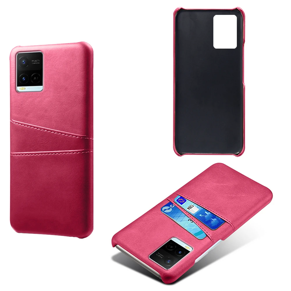 Luxury PU Leather Card Slots Case - Premium Wallet Cover