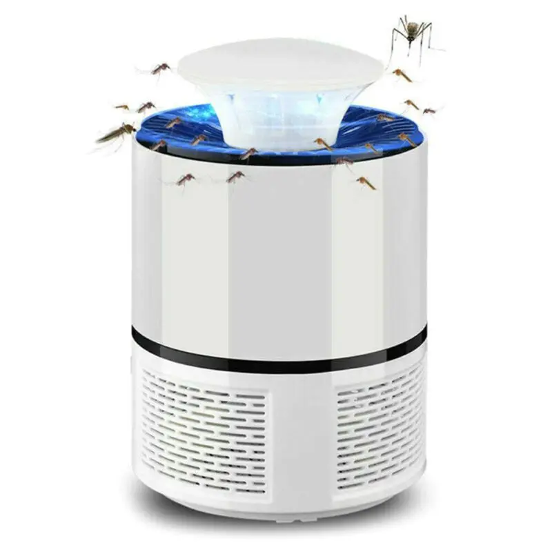 Электрический Zapper Mosquito Killer лампа 5 в USB Летающий Жук вредитель ловушка уничтожитель светодиодный светильник - Цвет: WL