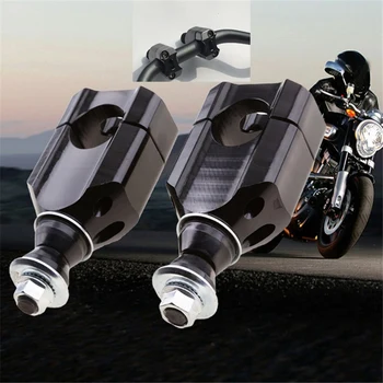 

2Pcs 11/8 Inch 28mm CNC Motorcycle Handlebar Mount Riser Clamp Aluminium HandleBar Mounts Clamp Riser