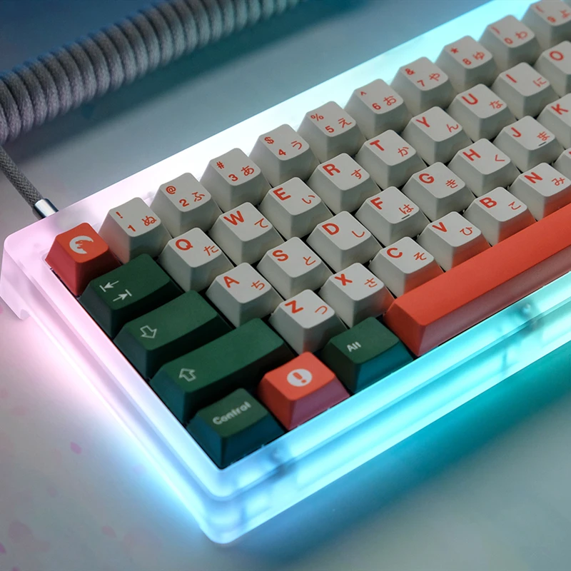Gmk Kaiju Keycaps Pbt Sublimação Dye Perfil Cherry Keycap com Iso Enter 6u 6.5u 7u Barra de Espaço Conjunto - Imagem 2