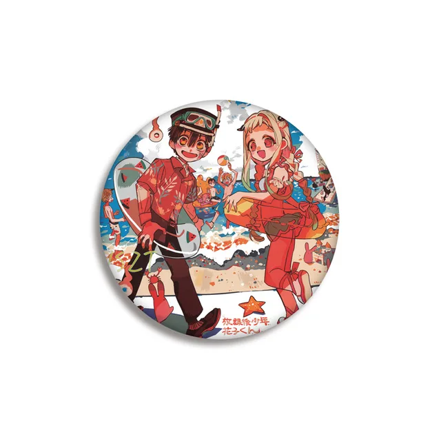 Toilet Bound Hanako Kun Anime Badges on a Backpack NENE Anime Icons Pins Badge Decoration Brooches Metal Badges For Clothes DIY 19