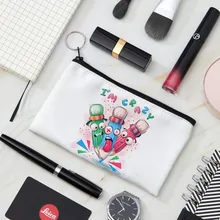 

Unisex Simple Solid Print Trend Strange Pen Coin Purse Lady Portable Wallet Small Bag For Girl's Gifts Suitable for graffiti