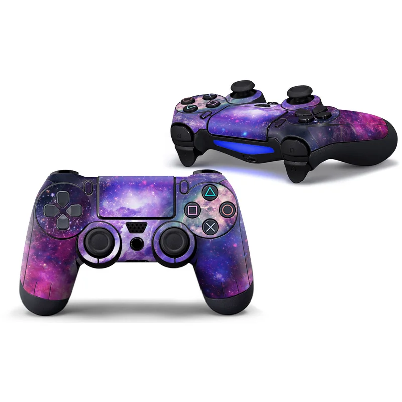 8 Звездное небо камуфляжная виниловая наклейка Кожа Наклейка для sony Playstation 4 контроллер протектор кожный чехол для PS4 контроллер аксессуар - Цвет: 8