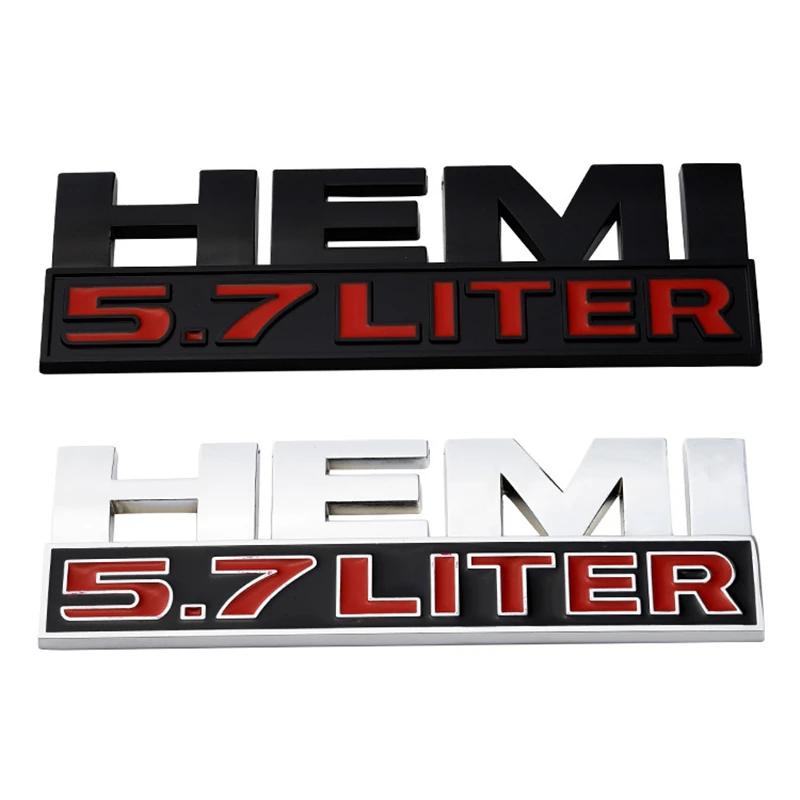 5.7L 6.4L HEMI для автомобиля багажник эмблема Chrysler 300 300C Dodge Оперативная память