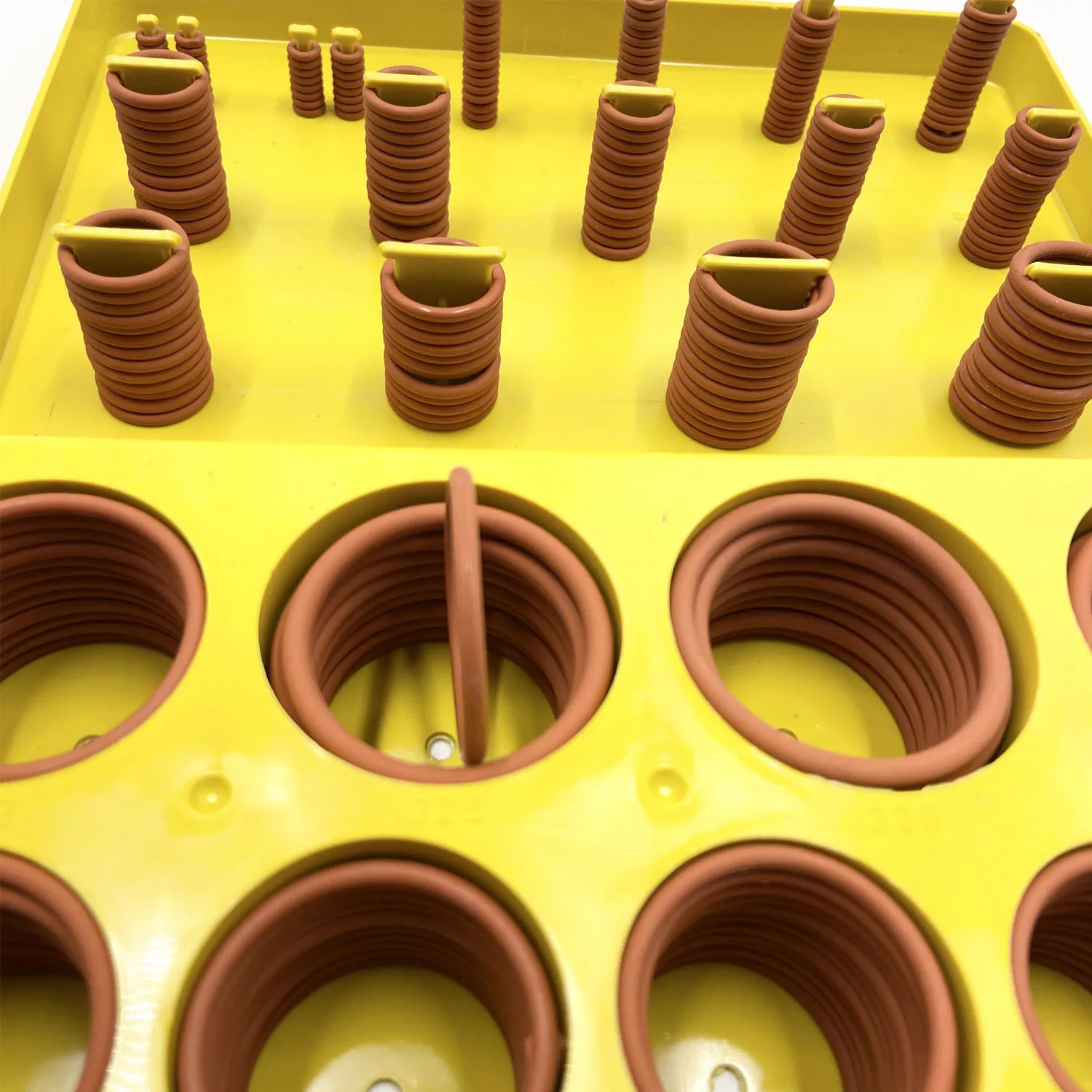 GOODSEAL Metric 386Piece 30Size O-ring Kit Rubber Seal Oring FKM75 Shore Brown ORING Kit 5C 2MM 3MM 4 FPM Fluorelastomer O-ring