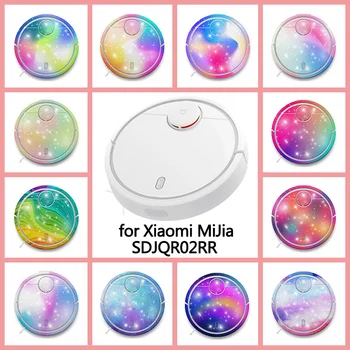 

Provide Customized Custom Fluorescence Matte Sticker for xiaomi Robot MiJia Robotic SDJQR02RR Vacuum Cleaner Skin Spare Parts
