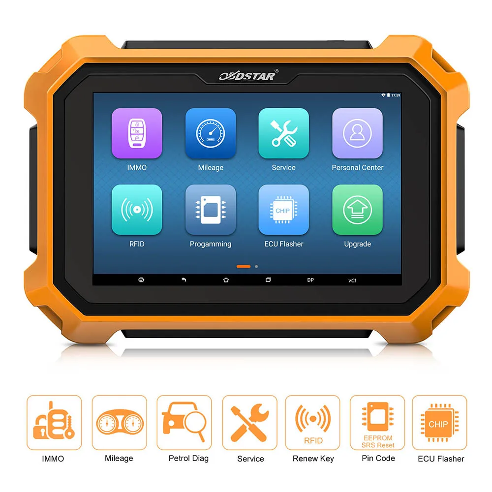 OBDSTAR X300 DP PLUS X300DP полная версия с поддержкой программирования ECU и для Toyota Smart Key