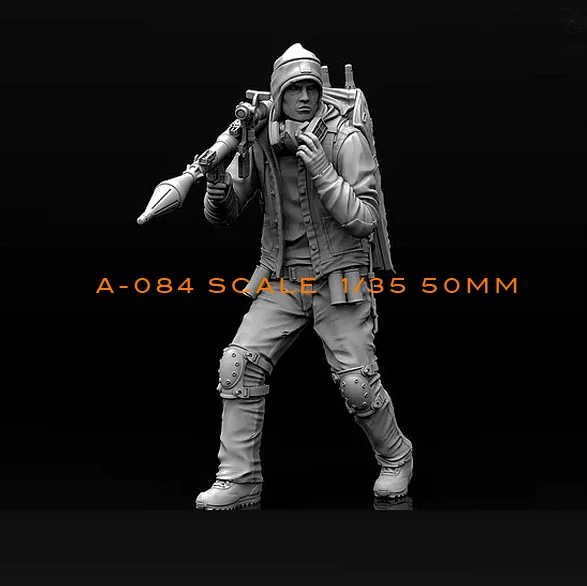 1/35(50 мм) комплекты из смолы NPG анти-резервуар ручная Смола Солдат модель