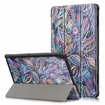 

Tablet Case for Lenovo Tab E10 10.1 Inch TB-X104F TB X104F TB-X104L New Slim Magnetic Folding PU Leather Stand Cover Coque+pen