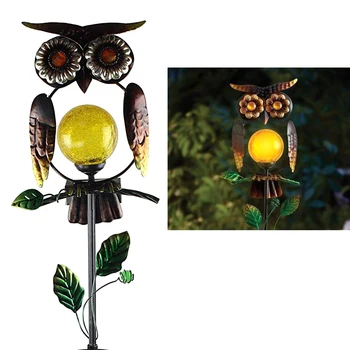 

Solar light Owl Shape Solar-Powered Waterproof IP65 Lawn Lamp for Outdoor Yard Garden Lighting Decoration