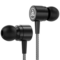 Earphone Zinc alloy Hot Sell Headset Headset with Microphone Volume Control Earbuds for Mobile Phone Xiaomi DJ