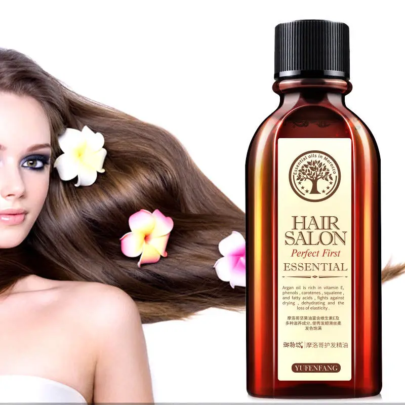 Уход за волосами эфирное масло уход увлажняющий Мягкий волос 6 чистый аргановый орех масло для волос