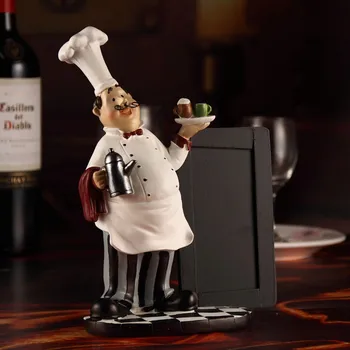 

Fashion creative gifts resin crafts small ornaments happy cook message board diet shop hotel decorations