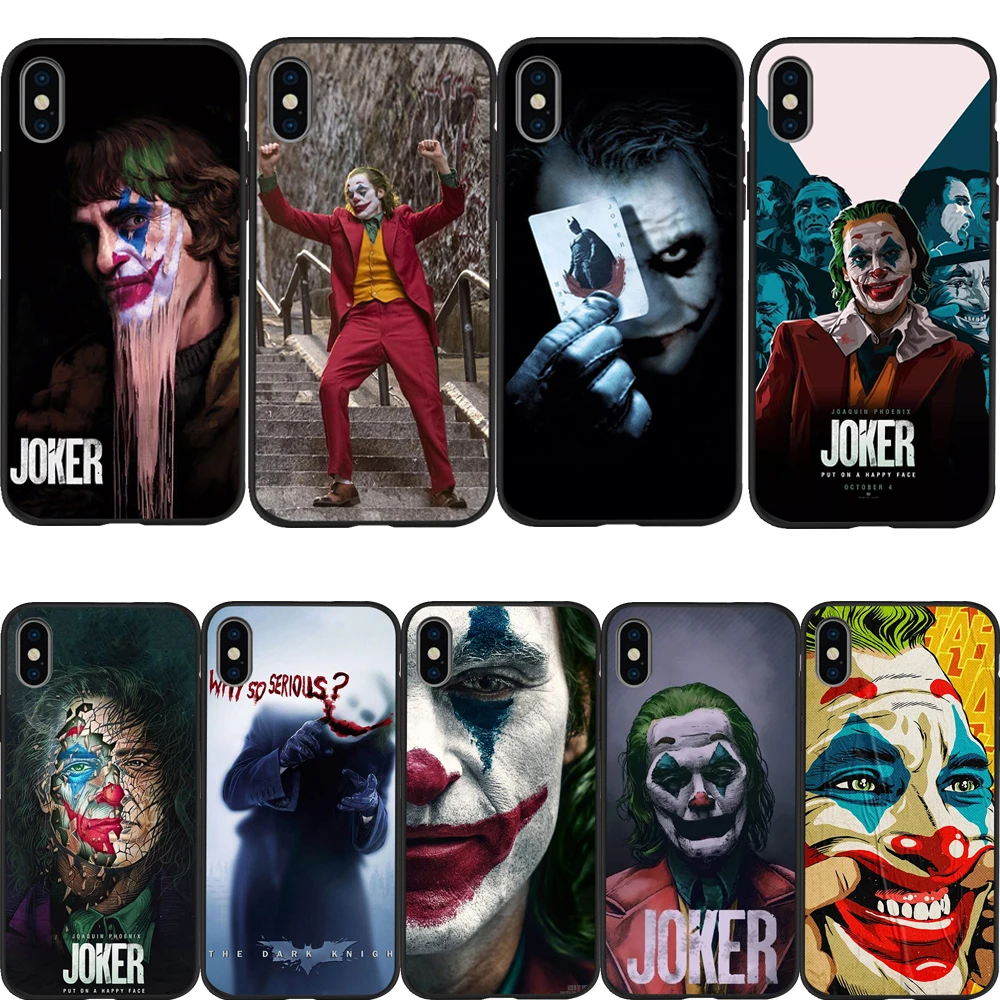 For iphone 7 plus phone case Luxury Joker 2019 iPhone 11 Pro Case x XS XR MAX 8 6 6S Plus 5 5s SE Etui Silicone |