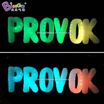 

3*1.5M High Inflatable Oxford Fabric Letter/alphabet Confession Lighting Wall for Night Club Decoration