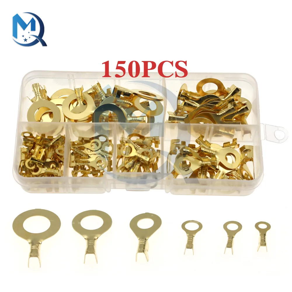 150 шт. кольцевые наконечники для коннекторов M3/M4/M5/M6/M8/M10 | Электронные компоненты и