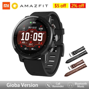 Amazfit Stratos Smartwatch Global Version APP Ver 2 with GPS PPG Heart Rate Monitor 5ATM Waterproof Sports Smart Watch 1 item image